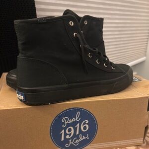 Keds Black High-Top Sneakers